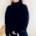 Rollkragenpullover aus Merinowolle Gr. 48